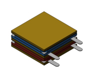 multi-axis piezoelectric shear actuator